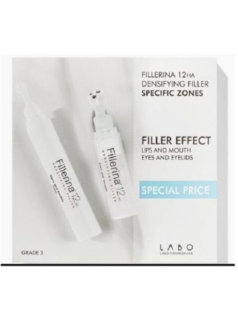 Labo Fillerina PROMO 12HA Grade 3 Densifying Filler Lips & Mouth Χείλη - Περίγραμμα 7ml - Eyes & Eyelids Μάτια - Βλέφαρα 15ml