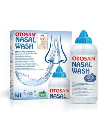 Otosan Nasal Wash – Hyaluronic acid formulation / starter kit φιαλίδιο ρινικών πλύσεων + 30 φακελάκια