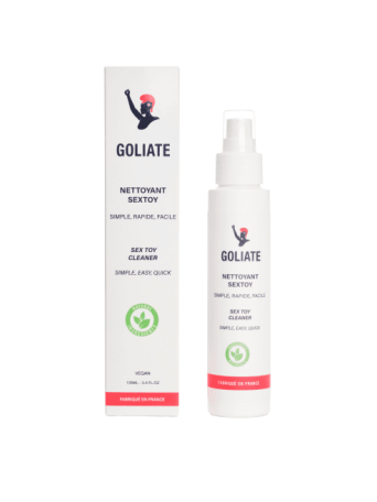 GOLIATE DISINFECTING CLEANSER FOR SEX TOYS 2 IN 1 100ML