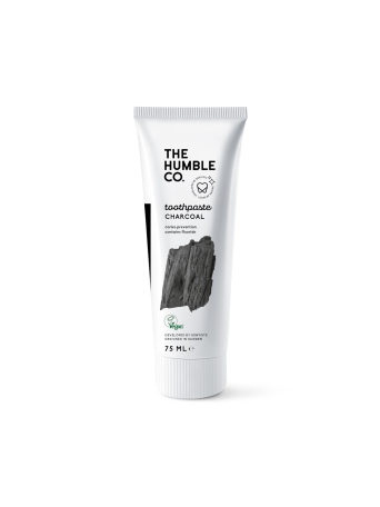 HUMPLE NATURAL TOOTHPASTE CHARCOAL 75ML