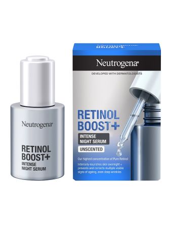 Neutrogena® Retinol Boost+ Intense Night Serum Εντατικός Ορός Νυκτός 30ml