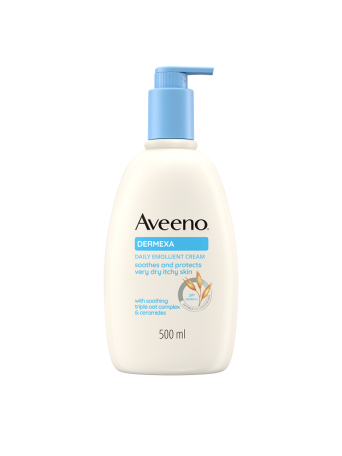 AVEENO® Dermexa Emollient Cream Ενυδατική Κρέμα Σώματος Καθημερινής Χρήσης 500ml