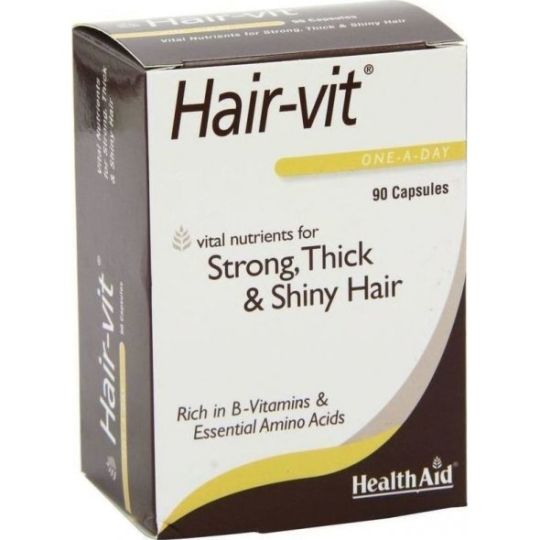 HEALTH AID HAIR VIT 90CAPS 